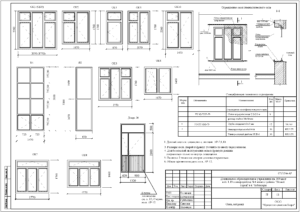 Противопожарный витраж по ГОСТ 33000-2014 / серия FRM7321